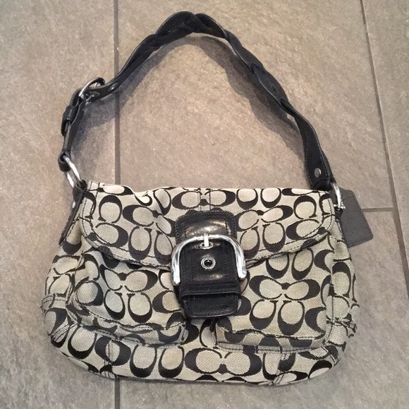 Coach Handbags - Coach shoulder bag with braided strap